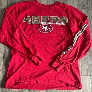 San Francisco 49ers Red Long Sleeve Shirt